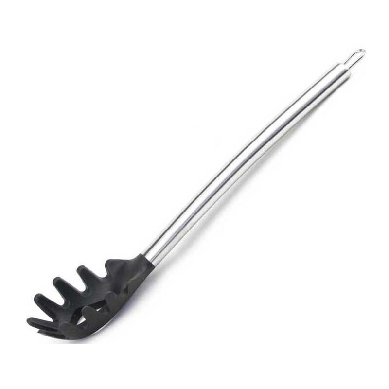 Epinox SK-1 Silikon Uçlu Spagetti Kaşığı, 32 cm, Siyah - Epinox