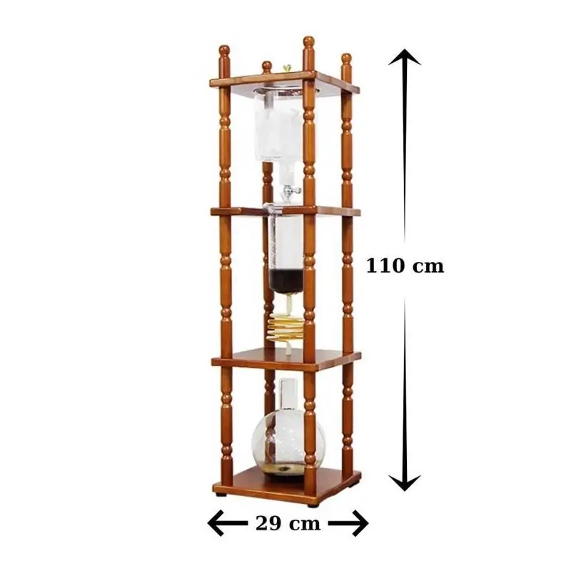 Epinox SKK-03 Soğuk Kahve Demleme, Cold Brew Seti, 3000 ml, Ahşap Gövde - Epinox (1)