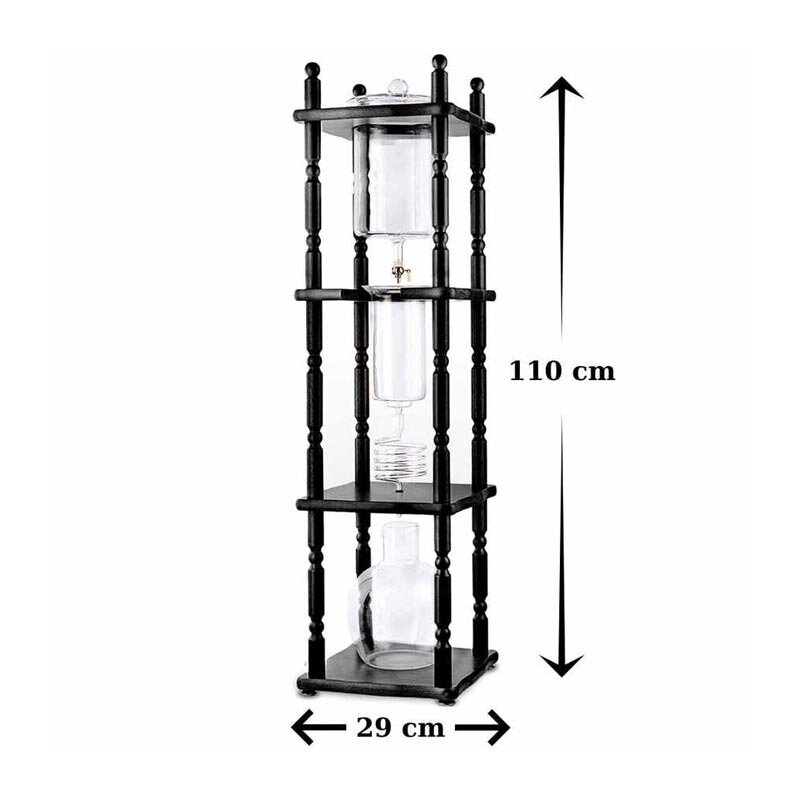 Epinox SKS-30 Soğuk Kahve Demleme, Cold Brew Standı, 3000 ml, Siyah - Epinox (1)