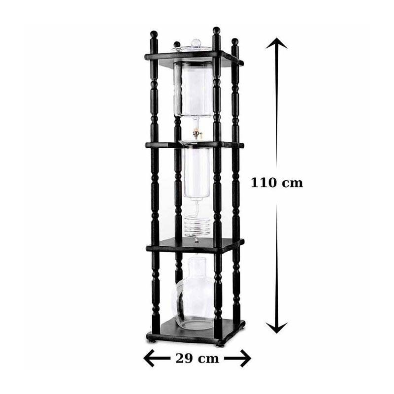 Epinox SKS-30 Soğuk Kahve Demleme, Cold Brew Standı, 3000 ml, Siyah - 2