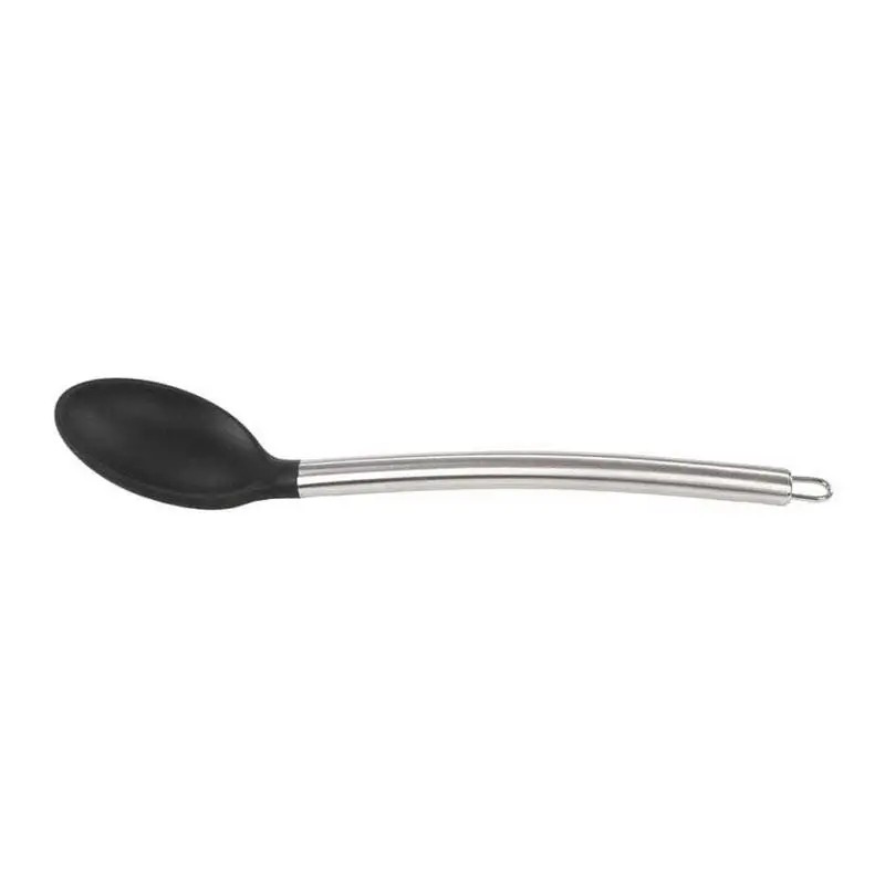 Epinox SSK Silikon Uçlu Kaşık, 34cm, Siyah - 1