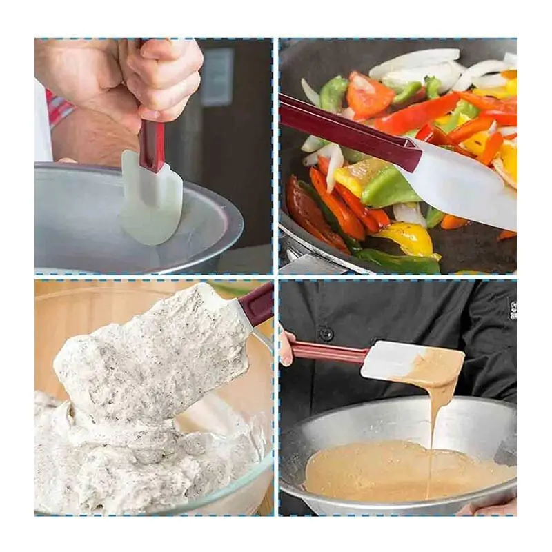 Epinox SYS-25 Silikon Uçlu Spatula, 25 cm, Kırmızı - Epinox (1)