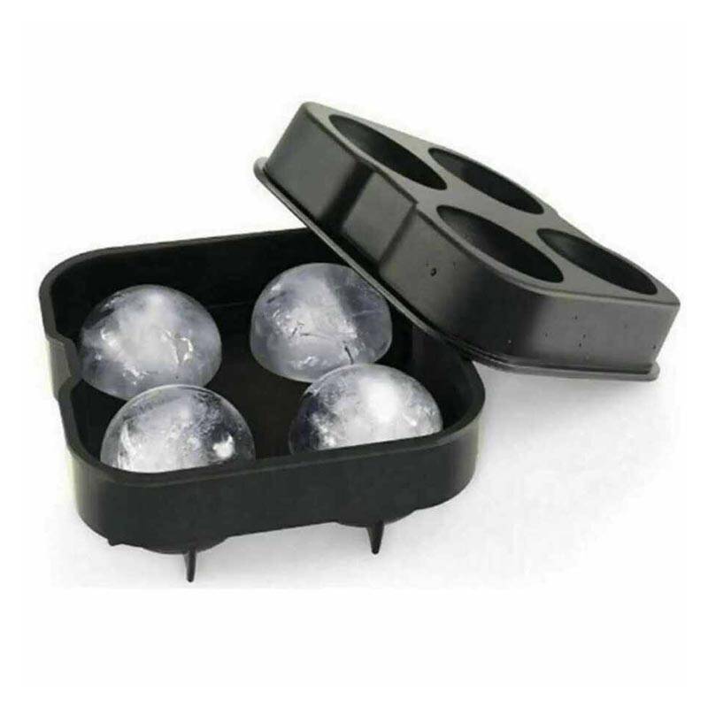 Epinox TBK-45 Silikon Buz Kalıbı, Top Şekilli, 4'lü, 45 mm - 1