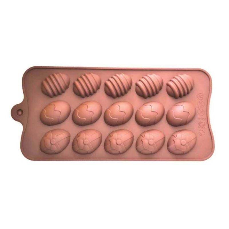 Epinox YMR-21 Yumurta Şekilli Silikon Çikolata Kalıbı - 1