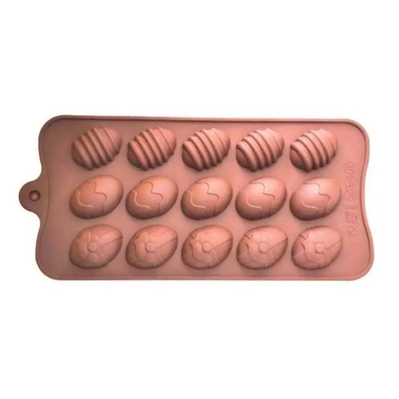 Epinox YMR-21 Yumurta Şekilli Silikon Çikolata Kalıbı - 1