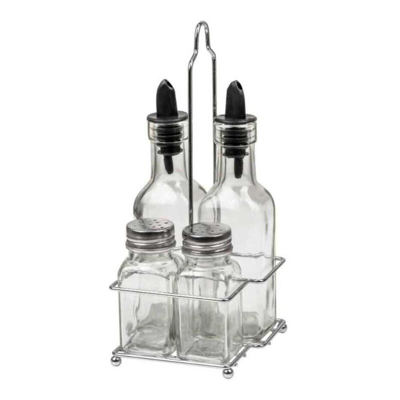 Epinox YST-04 Yasemin Yağlık ve Tuzluk Takımı, 4'lü - Epinox