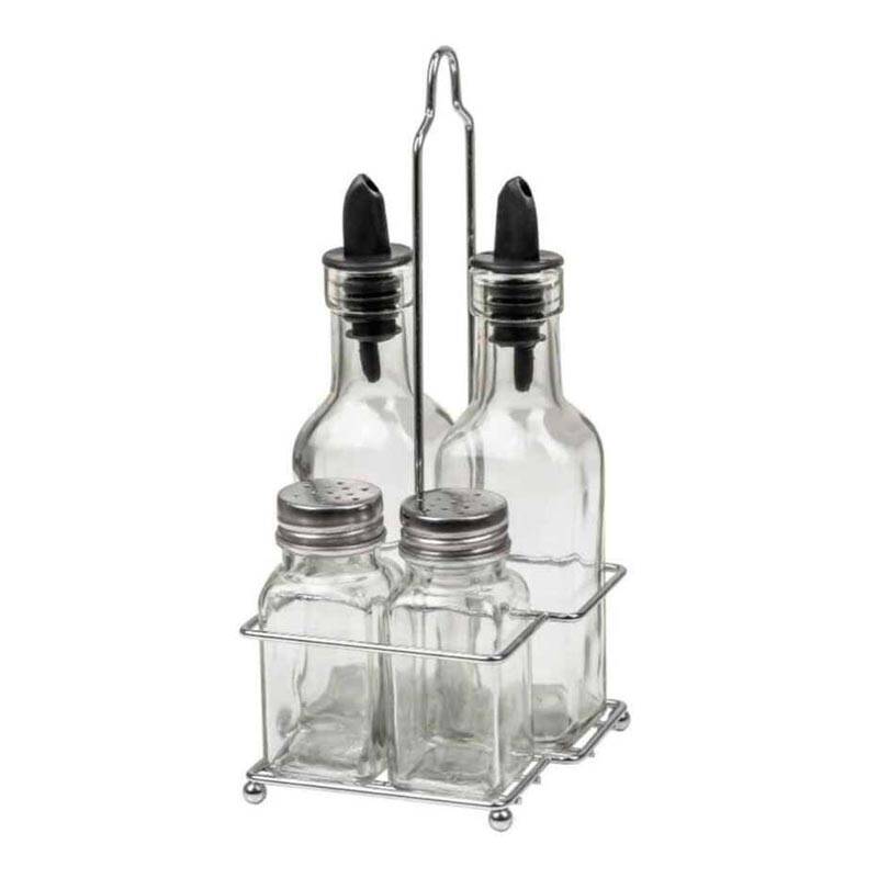 Epinox YST-04 Yasemin Yağlık ve Tuzluk Takımı, 4'lü - 1