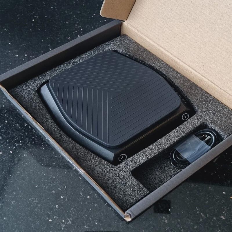 Escobarista Hassas Kahve Tartısı, USB-C Şarj, Siyah - 6