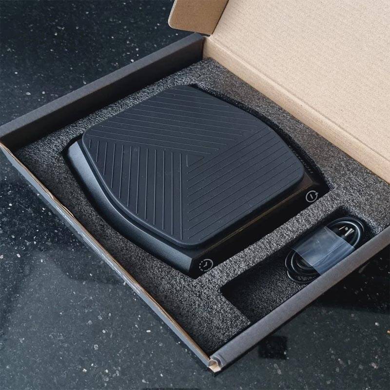Escobarista Hassas Kahve Tartısı, USB-C Şarj, Siyah - 6