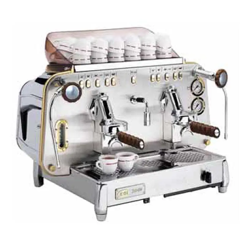 Faema E61 A/2 Jubile White Wood Tam Otomatik Espresso Kahve Makinesi, 2 Gruplu, 715x540x565 mm. - 1