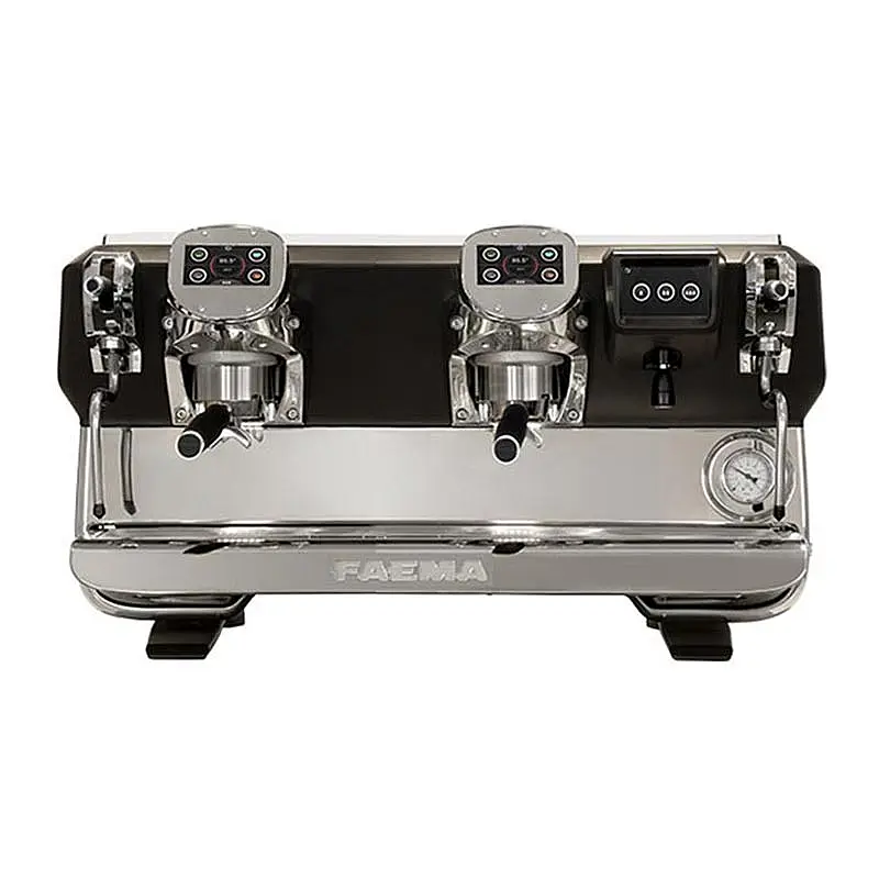 Faema E71 A/2 Touch Black Tam Otomatik Espresso Kahve Makinesi, 2 Gruplu, Dokunmatik Ekran - 1