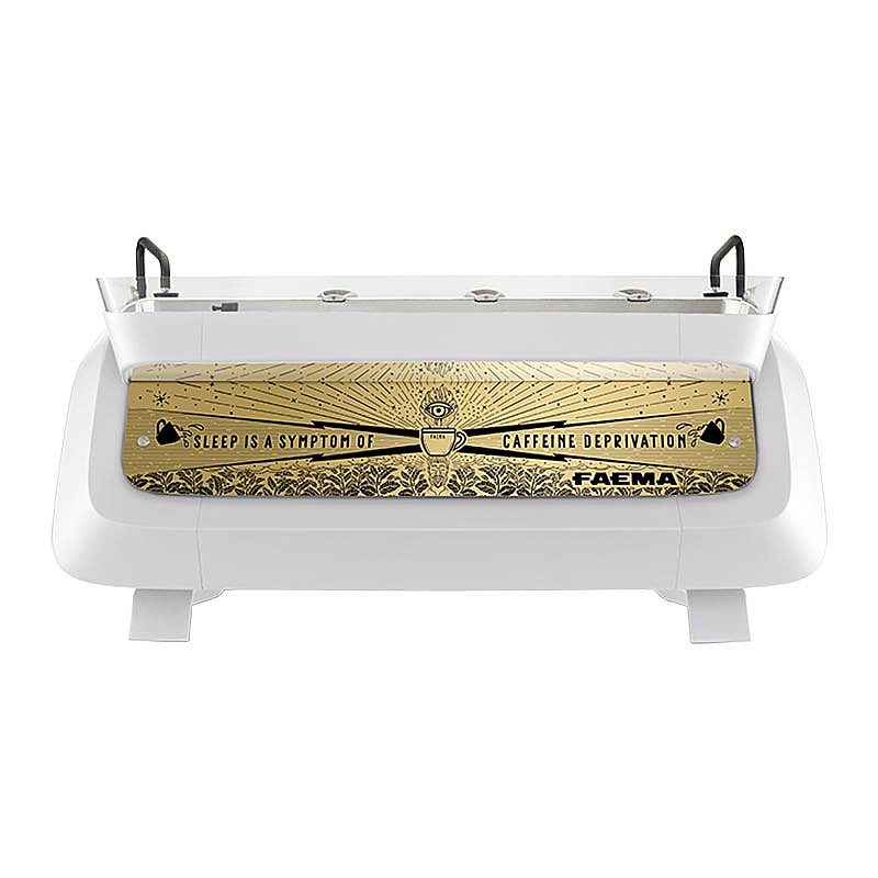 Faema E71 E A/2 Tam Otomatik Espresso Kahve Makinesi, 2 Gruplu, White Gold, 7 Lt. - Faema (1)