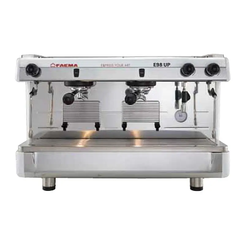 Faema E98 UP S/2 Tall Cup Yarı Otomatik Espresso Kahve Makinesi, 2 Gruplu, Beyaz, 820x518x552 mm. - 1