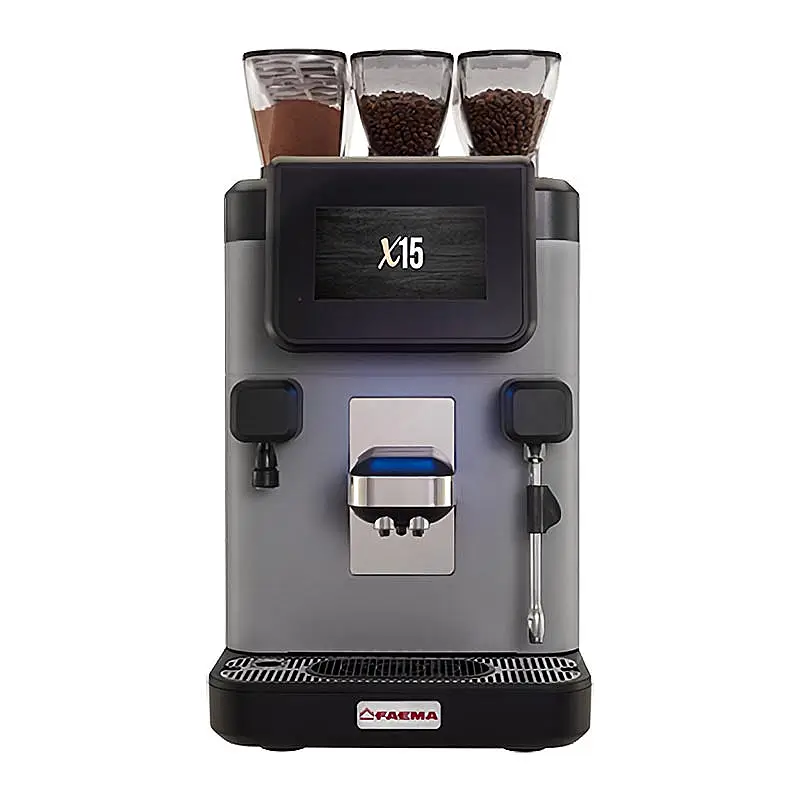 Faema X15 CS10 Milk PS Süper Otomatik Espresso Kahve Makinesi, 350x605x715 mm. - 1