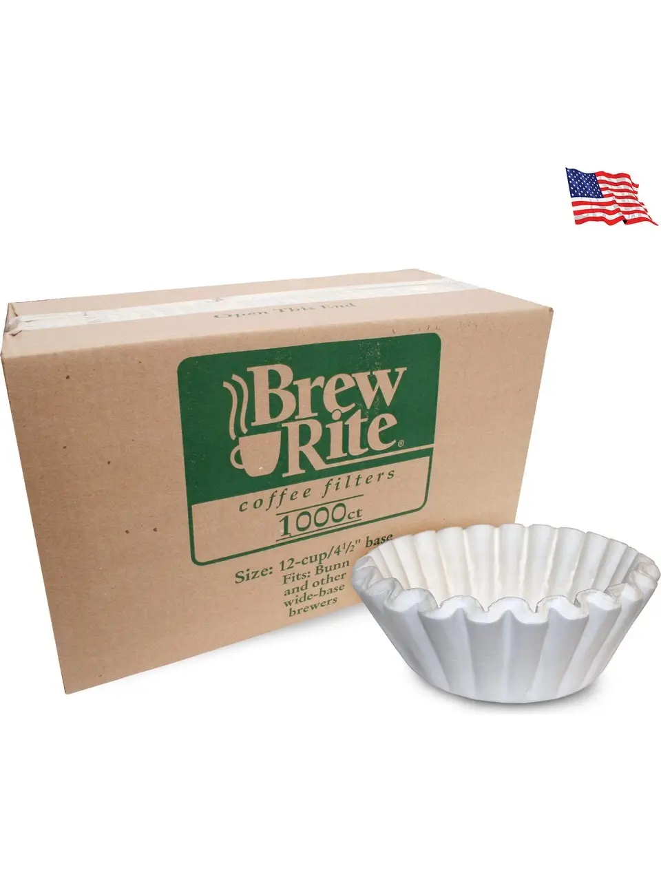 Brew Rite 250x90 Basket Filtre Kahve Kağıdı, 1000 Adet - Brew Rite (1)