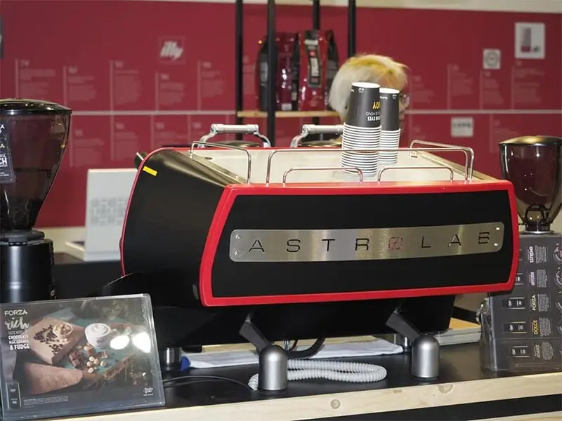 Fiamma Astrolab, OLED Ekran, Multiboiler Tall Cup Espresso Kahve Makinesi, 2 Gruplu, Siyah - Fiamma (1)