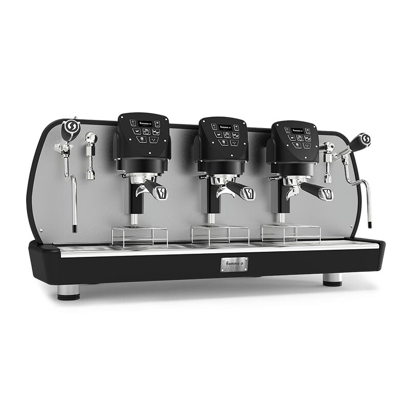 Fiamma Astrolab, OLED Ekran, Multiboiler Tall Cup Espresso Kahve Makinesi, 3 Gruplu, Inox - 1