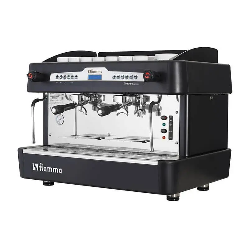 Fiamma Quadrant 2 DSP TC Espresso Kahve Makinesi, Volumetric Dozaj, 2 Gruplu, Siyah - Fiamma (1)