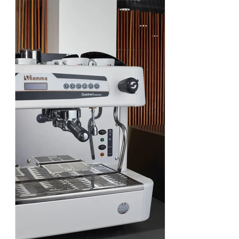 Fiamma Quadrant 2 DSP TC Espresso Kahve Makinesi, Volumetrik Dozaj, 2 Gruplu, Beyaz - Fiamma (1)