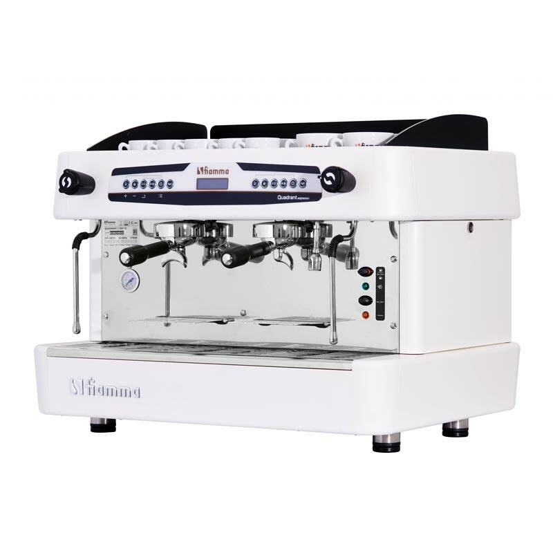 Fiamma Quadrant 2 DSP TC Espresso Kahve Makinesi, Volumetrik Dozaj, 2 Gruplu, Beyaz - 3