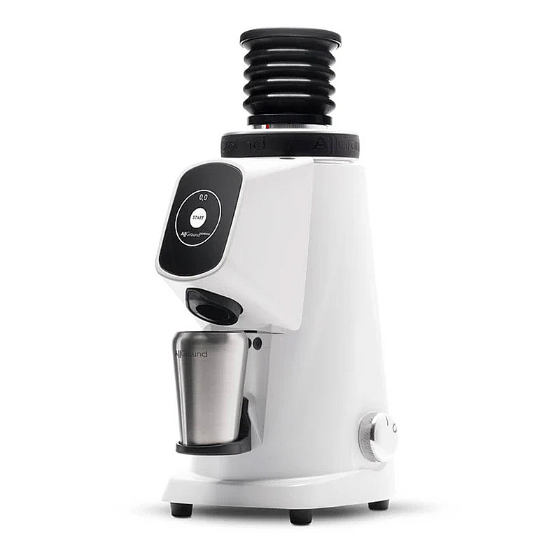 Fiorenzato AllGround Probrew On Demand Kahve Değirmeni, 64 mm, Beyaz, Paslanmaz Çelik Bardak - 3