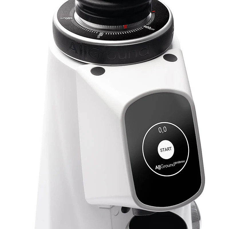 Fiorenzato AllGround Probrew On Demand Kahve Değirmeni, 64 mm, Beyaz, Paslanmaz Çelik Bardak - 4