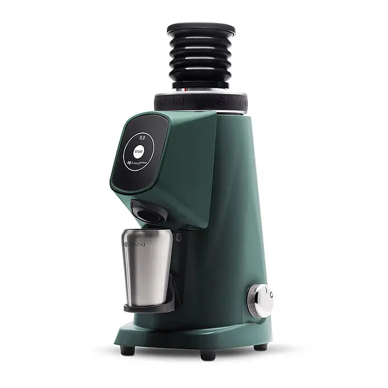 Fiorenzato AllGround Probrew On Demand Kahve Değirmeni, 64 mm, Forest Green, Paslanmaz Çelik Bardak - Fiorenzato (1)