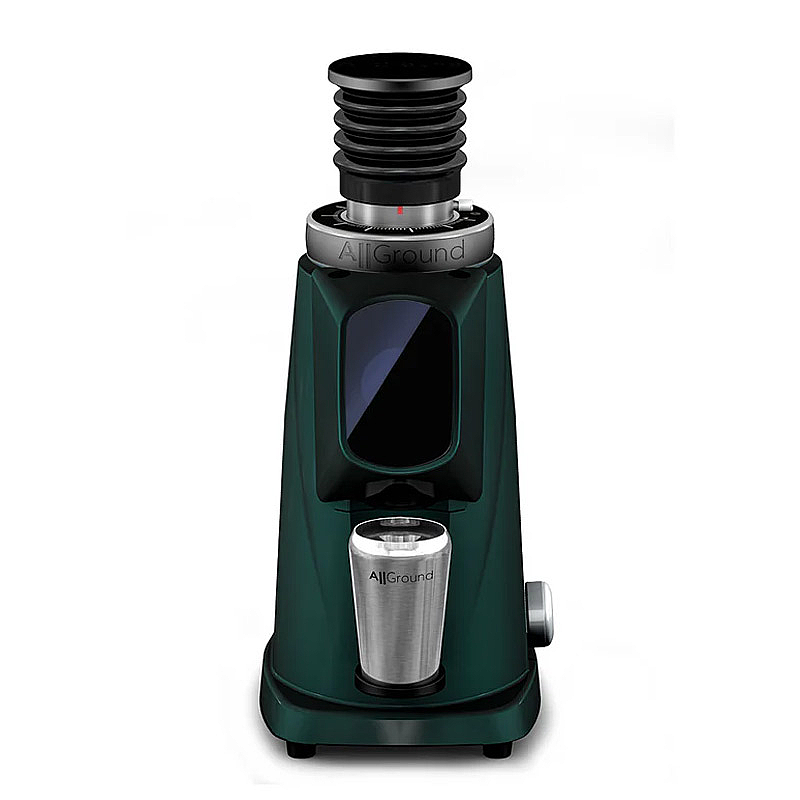 Fiorenzato AllGround Probrew On Demand Kahve Değirmeni, 64 mm, Forest Green, Paslanmaz Çelik Bardak - 1