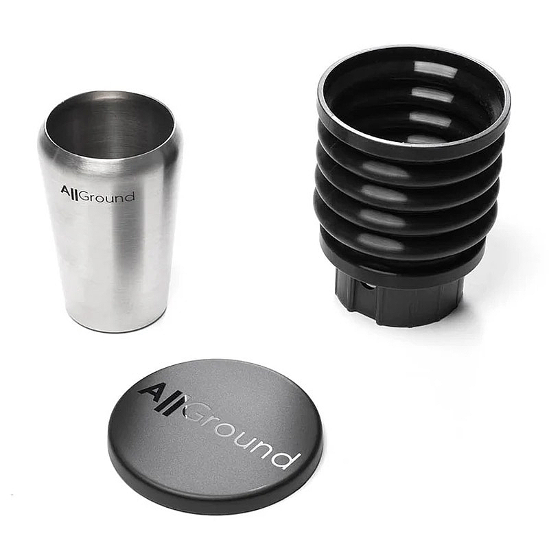 Fiorenzato AllGround Probrew On Demand Kahve Değirmeni, 64 mm, Forest Green, Paslanmaz Çelik Bardak - 4