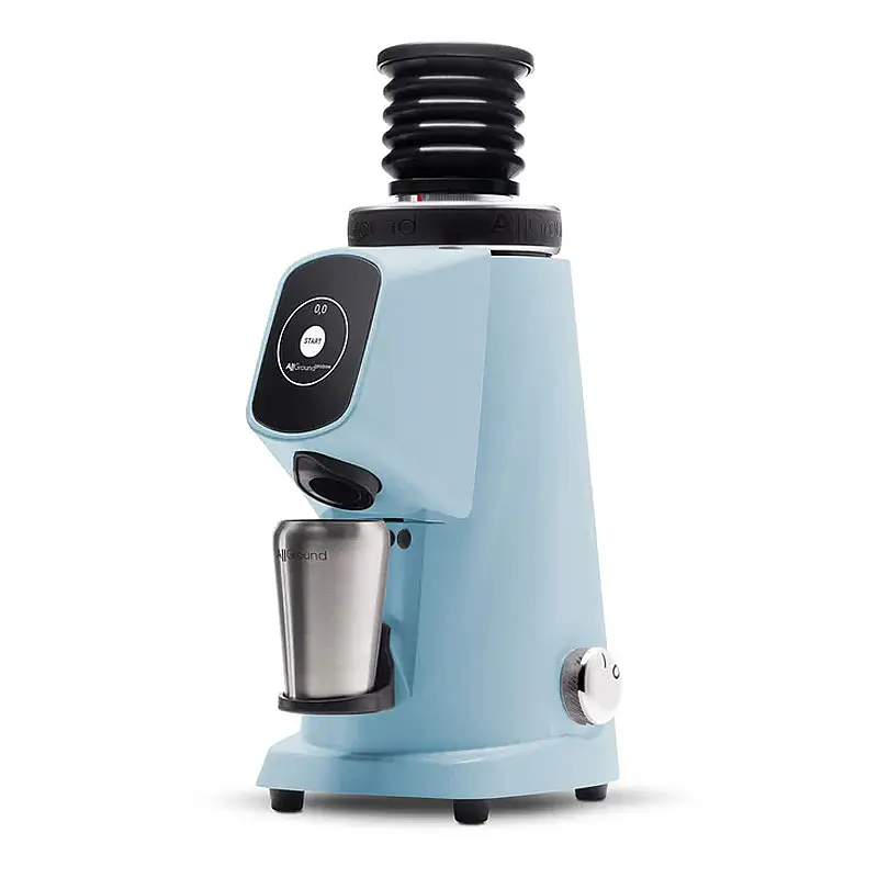 Fiorenzato AllGround Probrew On Demand Kahve Değirmeni, 64 mm, Pastel Blue, Paslanmaz Çelik Bardak - Fiorenzato (1)