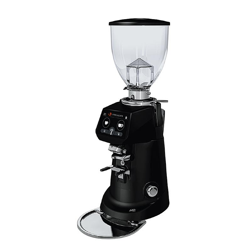Fiorenzato F83E Pro Dark Titanyum On Demand Kahve Değirmeni, 83 mm, Siyah, 230x670x270 mm. - Fiorenzato