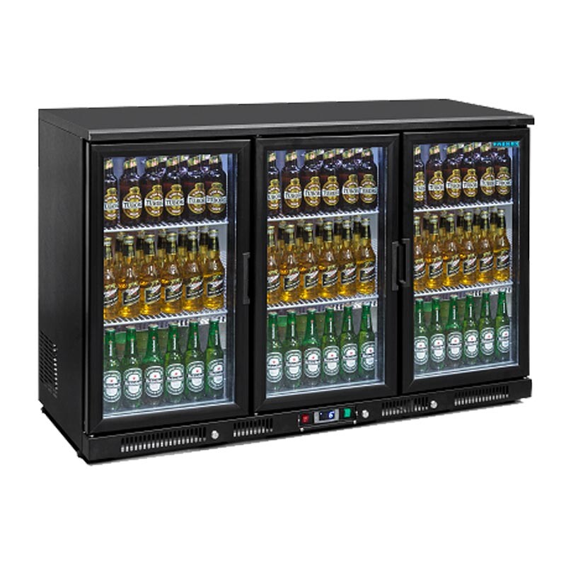 Frenox BB350 Bar Arkası Şişe Soğutucu Dolap, 3 Kapı, 310 Lt. - Frenox