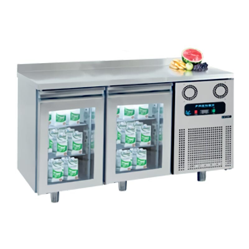 Frenox CGN2-G Yatay Tip Cam Kapılı Tezgah Altı Buzdolabı, Çift Kapı - Frenox