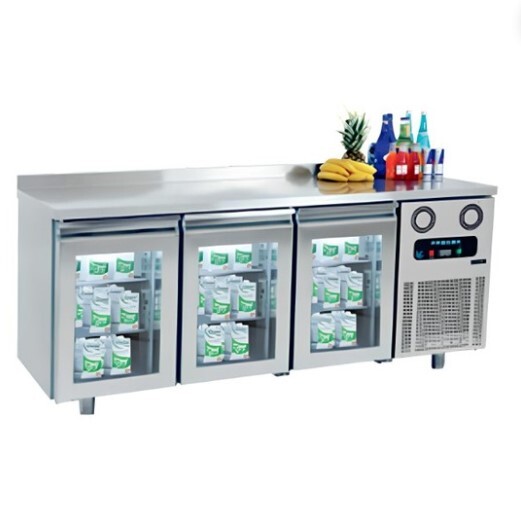 Frenox CGN3-G Yatay Tip Cam Kapılı Tezgah Altı Buzdolabı, 3 Kapı - Frenox