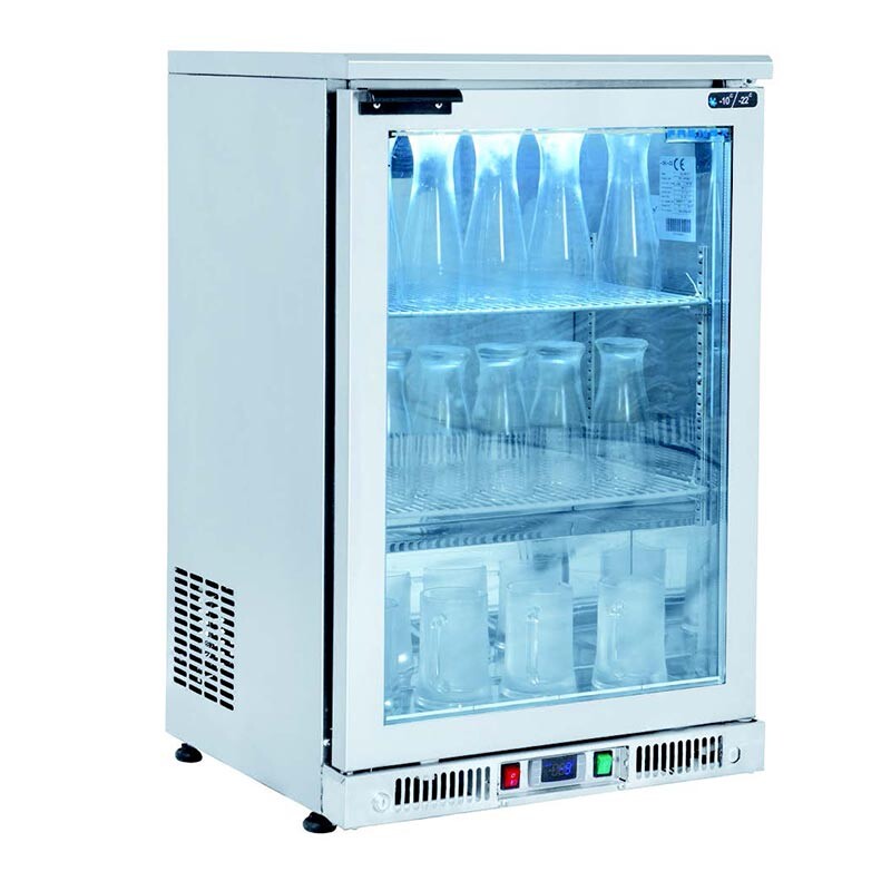 Frenox SL-150-G Cam Kapılı Bardak Soğutucu Dolap, Tek Kapı, 150 Lt. - Frenox