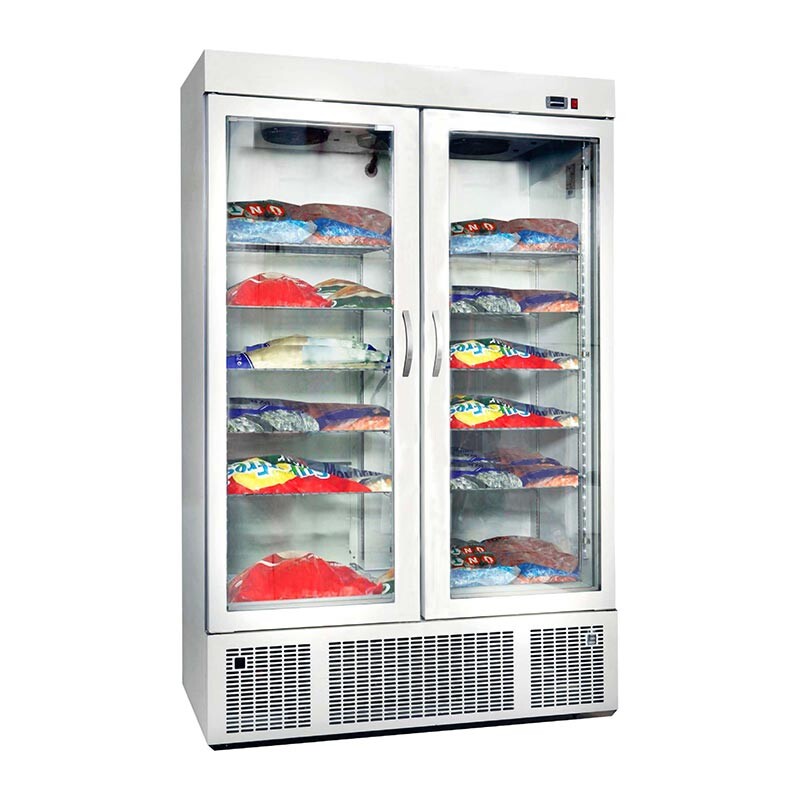 Frenox WL13-G Cam Kapılı Teşhir Derin Dondurucu, Tekerlekli, Çift Kapı - Frenox