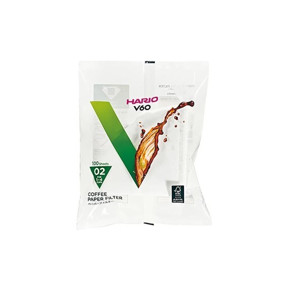 Hario V60/02 Dripper Filtre Kahve Kağıdı, 100 Adet - Hario