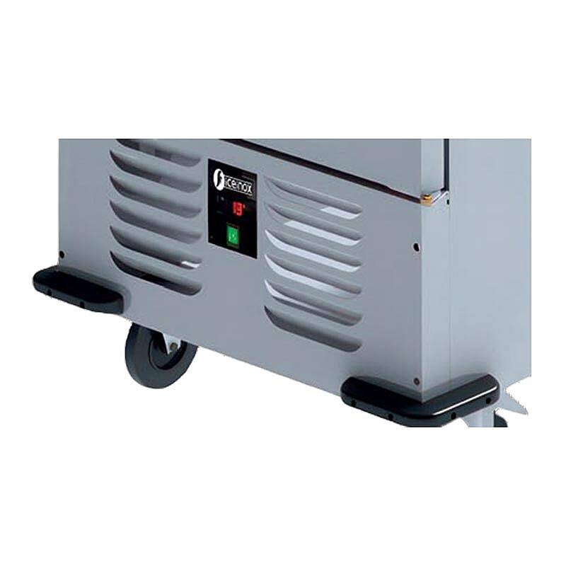 Iceinox CB 12 CR Soğutmalı ve Donduruculu Banket Arabası, Paslanmaz Çelik, 79x58x179 cm - 4