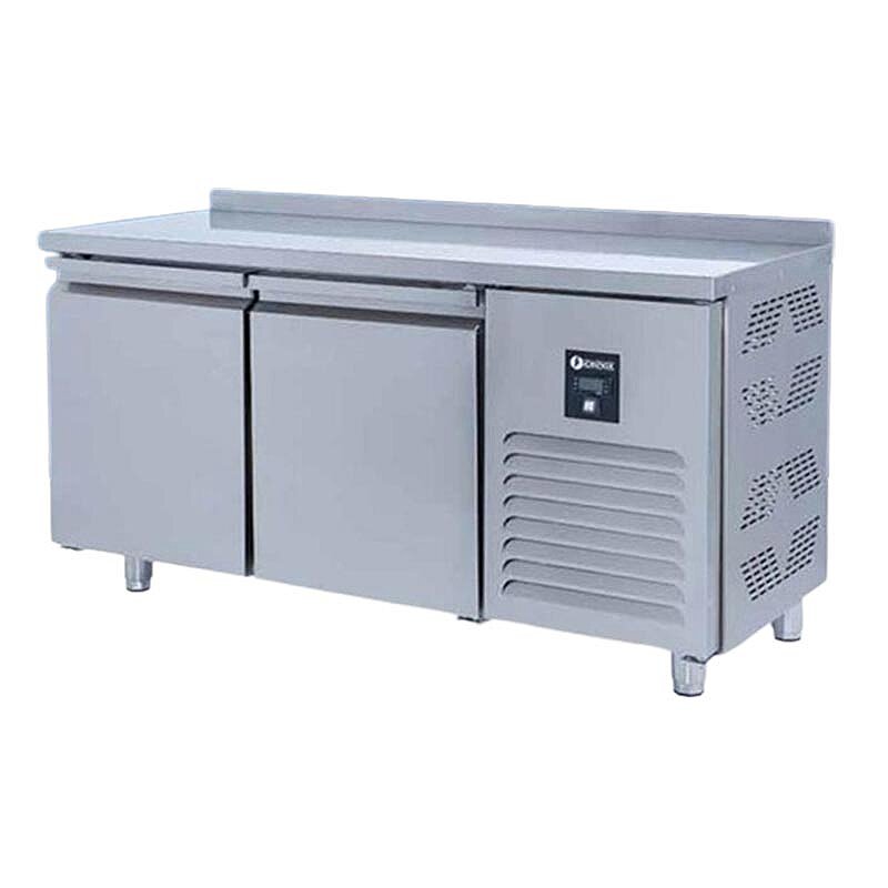 Iceinox CTS 275 CR Tezgah Tip Snack Buzdolabı, Paslanmaz Çelik, 2 Kapılı - Iceinox