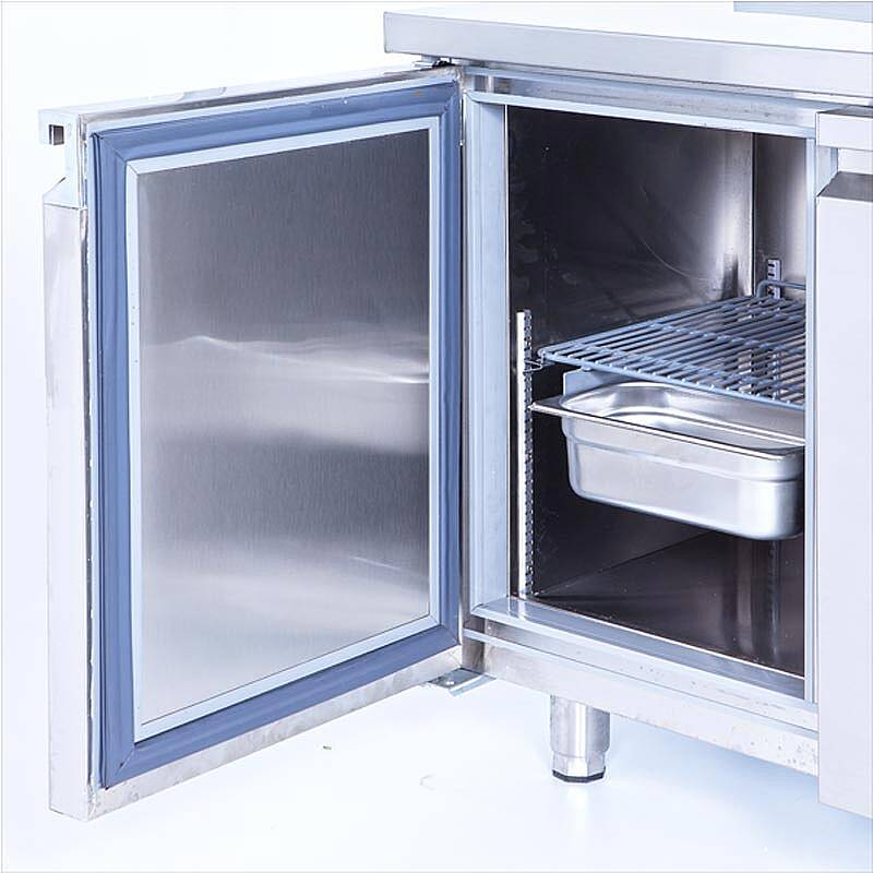 Iceinox CTS 330 CR Tezgah Tip GN Buzdolabı, Paslanmaz Çelik, 2 Kapılı - 2