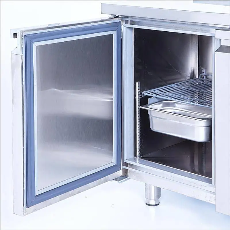 Iceinox CTS 330 CR Tezgah Tip GN Buzdolabı, Paslanmaz Çelik, 2 Kapılı - 2