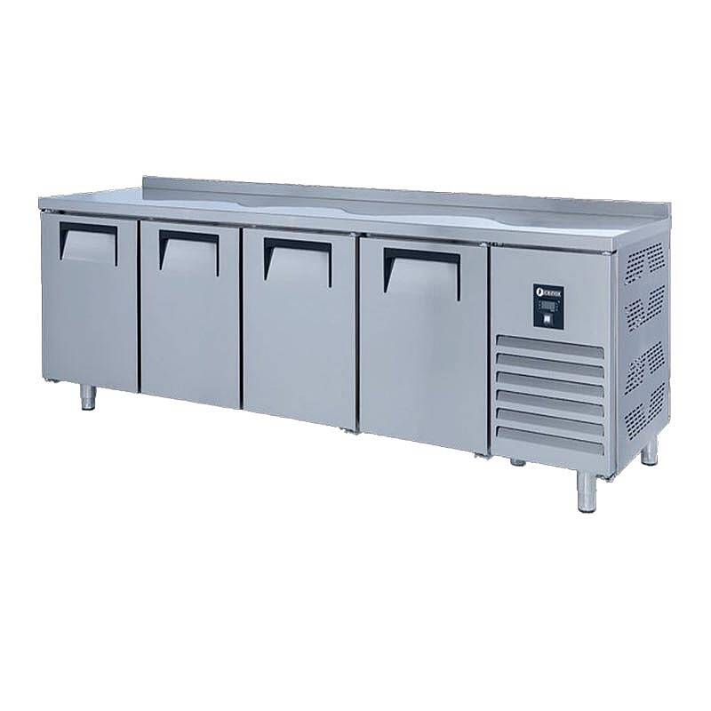 Iceinox CTS 560 CR Tezgah Tip Snack Buzdolabı, Paslanmaz Çelik, 4 Kapılı - 1