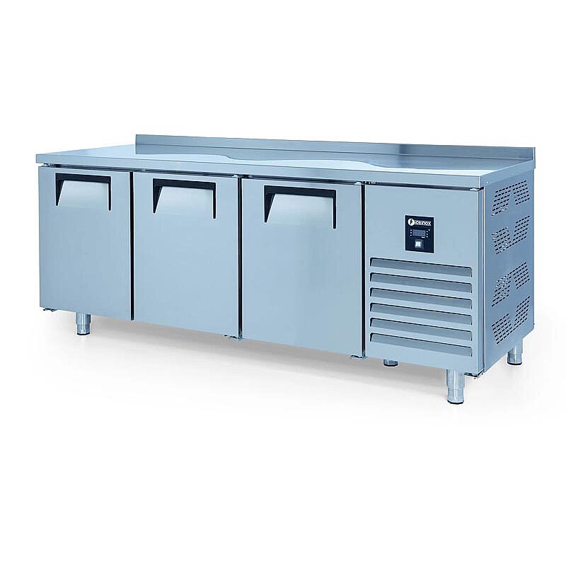 Iceinox CTS T 600 CR Tezgah Tip Patisserie Buzdolabı, 2 Kapılı, 200x81x85 cm - Iceinox