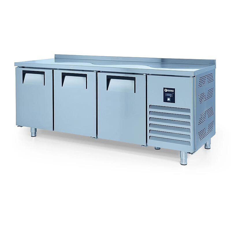 Iceinox CTS T 600 N CR Tezgah Tip Patisserie Derin Dondurucu, Paslanmaz Çelik, 2 Kapılı - Iceinox