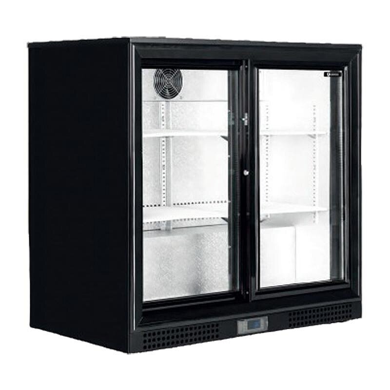 Iceinox GBB 250 Bar Tip Çarpma Kapı Buzdolabı, Paslanmaz Çelik, 90x53x90 cm - Iceinox