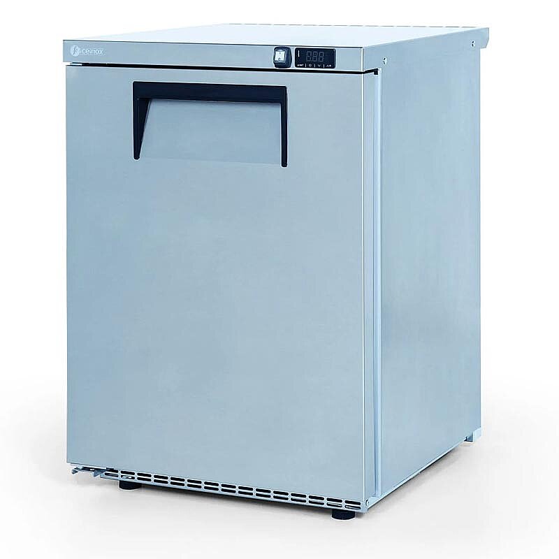 Iceinox OTS 140 N CR Tezgah Altı Mini Derin Dondurucu, Paslanmaz Çelik - Iceinox