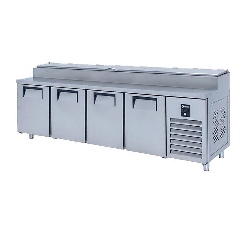 Iceinox PTS HM 330 Mermerli Make Up Buzdolabı, Paslanmaz Çelik, 150x70x130 cm - Iceinox