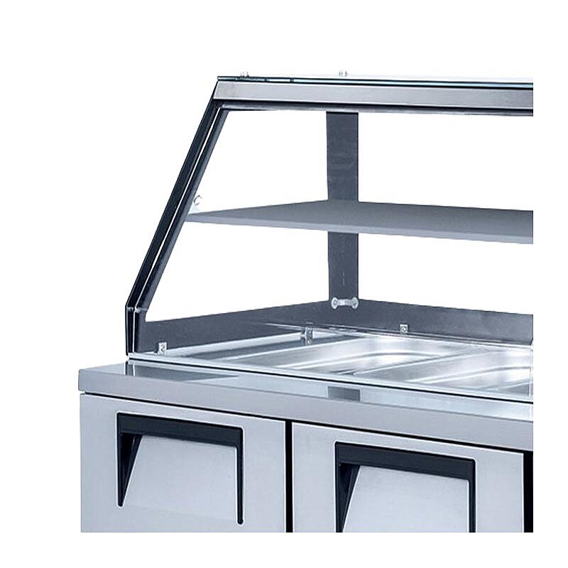 Iceinox STS G 330 CR Camlı Servis Buzdolabı, 2 Kapılı, 150x70x85/123 cm - Iceinox (1)