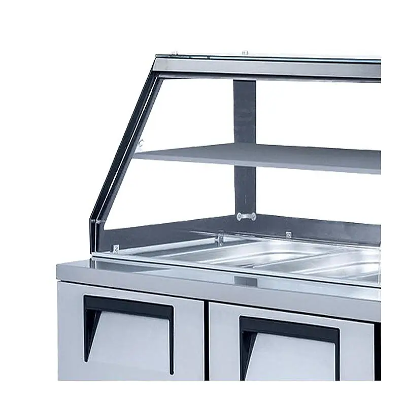 Iceinox STS G 650 CR Camlı Servis Buzdolabı, Paslanmaz Çelik, 4 Kapılı - Iceinox (1)