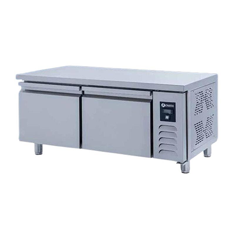 Iceinox UTS 190 CR Pişirici Altı Buzdolabı, Paslanmaz Çelik, 2 Kapılı - Iceinox